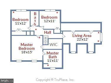 385 Ball Road St. Leonard, MD 20685 - Photo 51 of 52 Floor plan - Upper Level