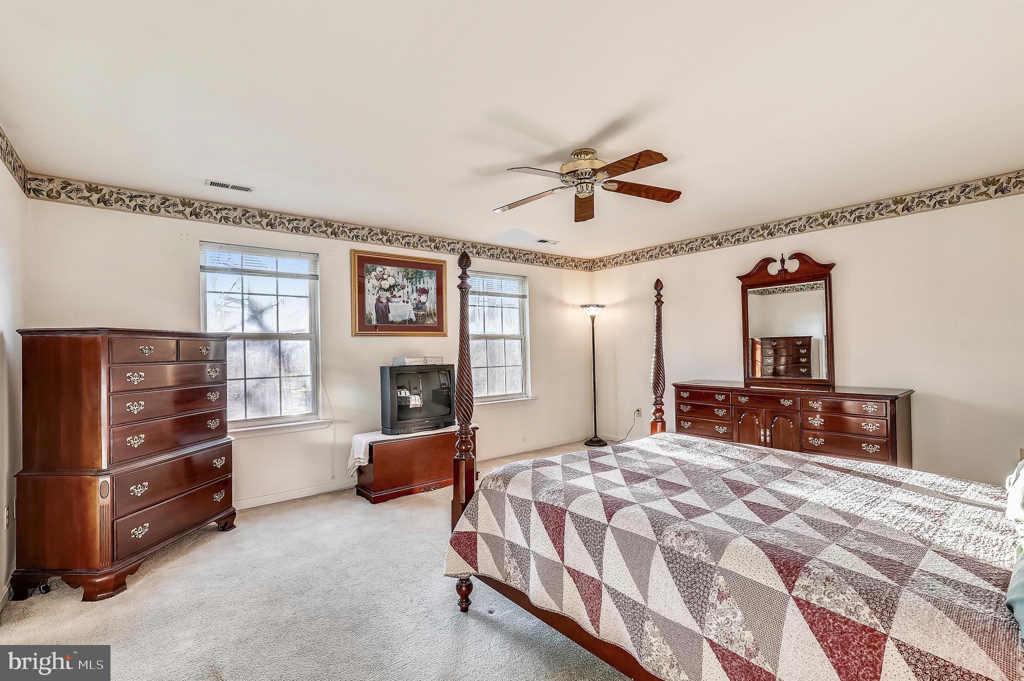 385 Ball Road St. Leonard, MD 20685 - Photo 10 of 52 Large Master Bedroom w/walk-in Closet