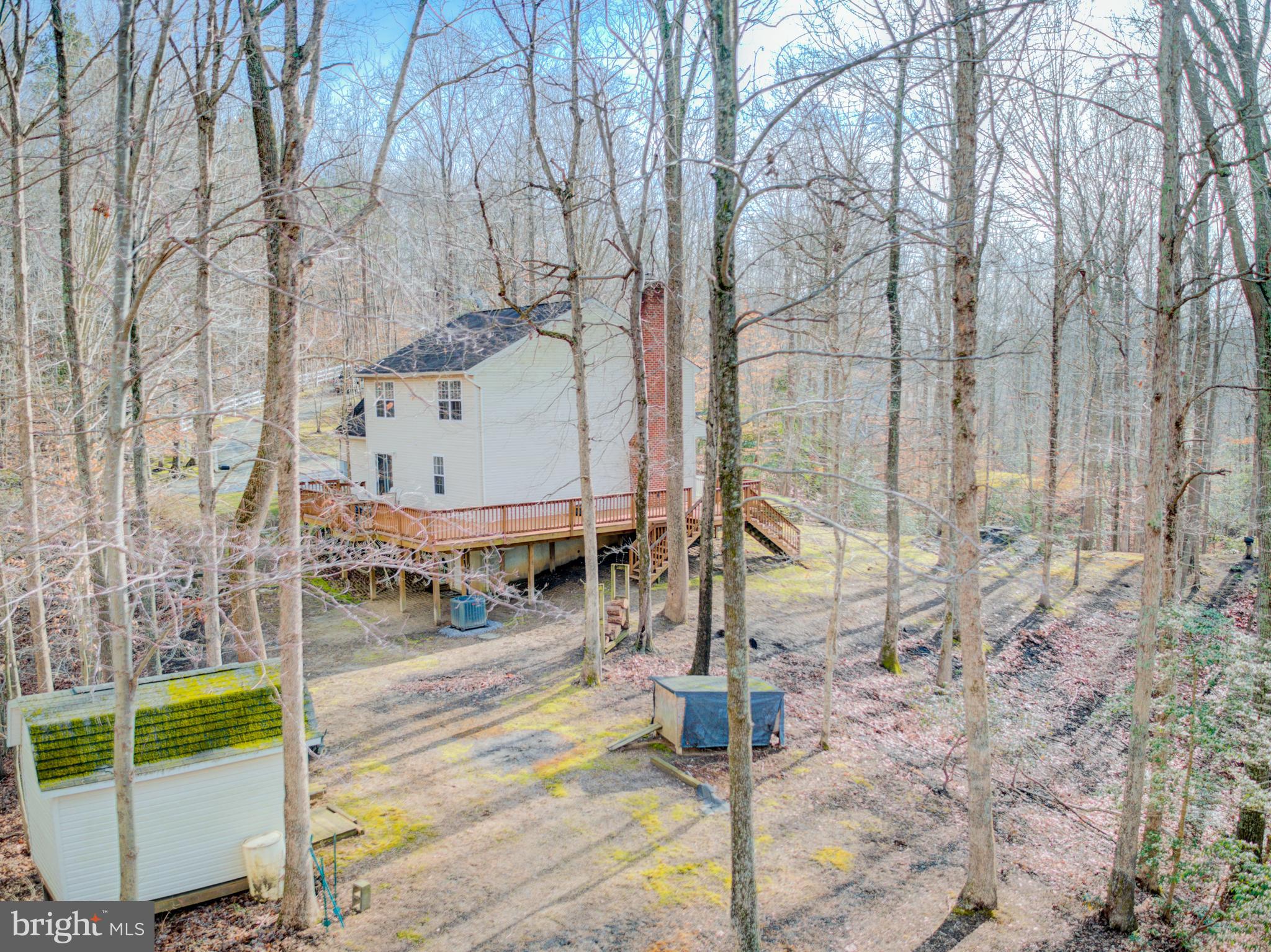 385 Ball Road St. Leonard, MD 20685 - Photo 24 of 52 View Rear/Side Yard & House