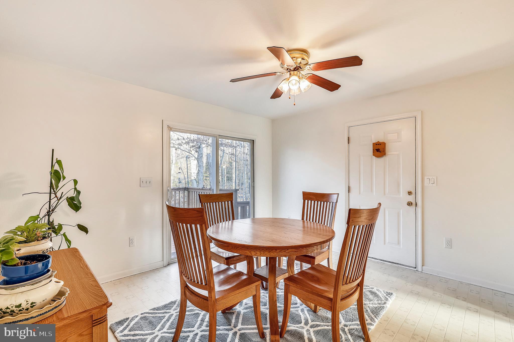 385 Ball Road St. Leonard, MD 20685 - Photo 31 of 52 Dining room-Sliding Glass Door to Deck