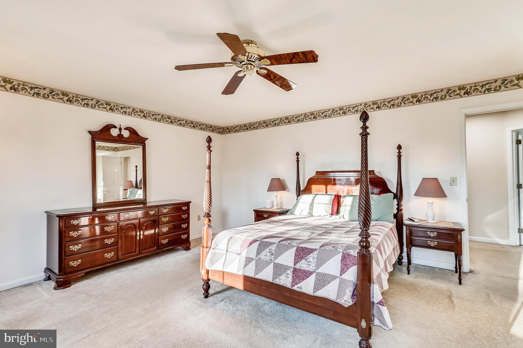 385 Ball Road St. Leonard, MD 20685 - Photo 33 of 52 Master Bedroom-with private view of front yard