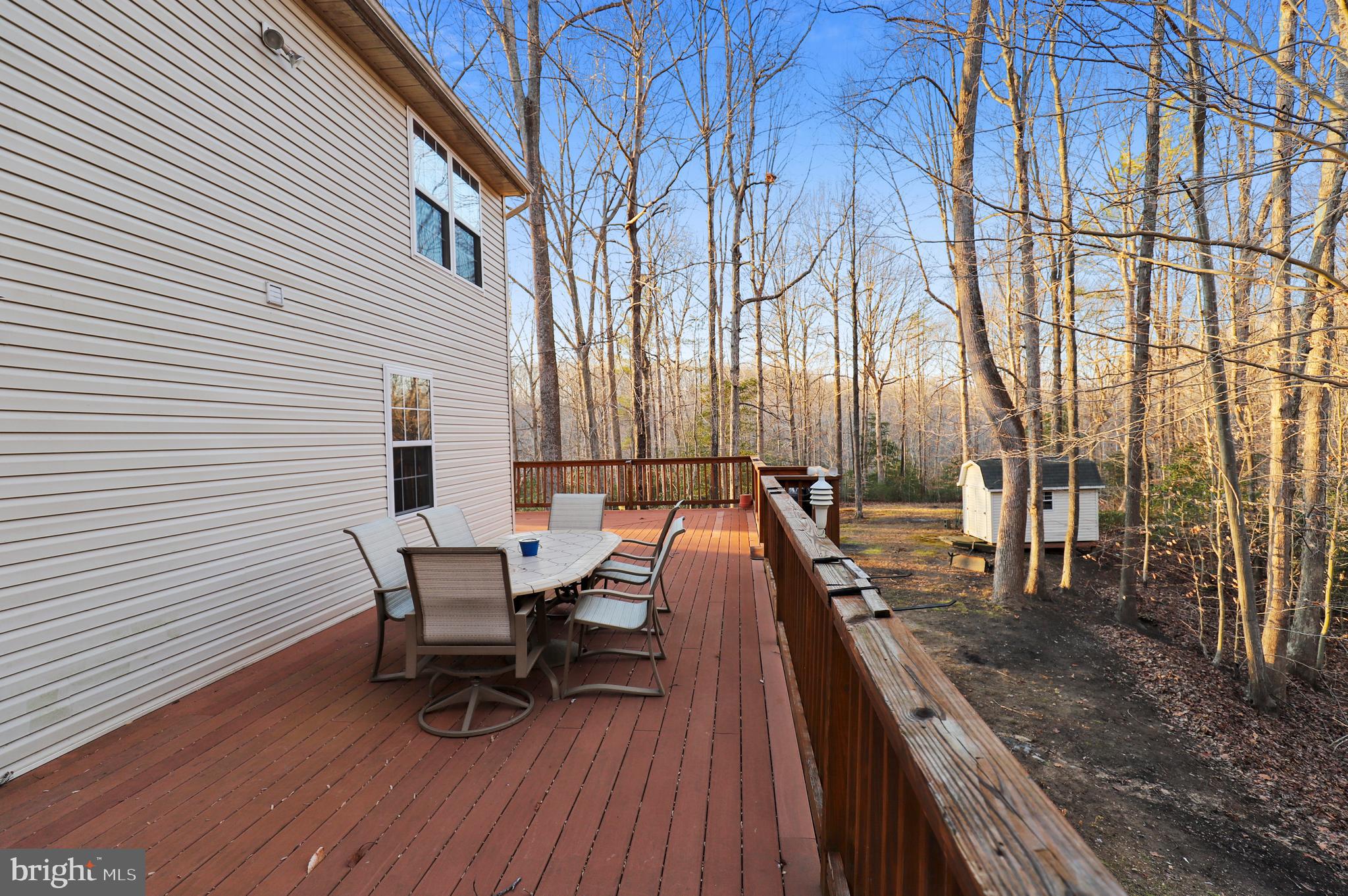 385 Ball Road St. Leonard, MD 20685 - Photo 41 of 52 view Deck back
