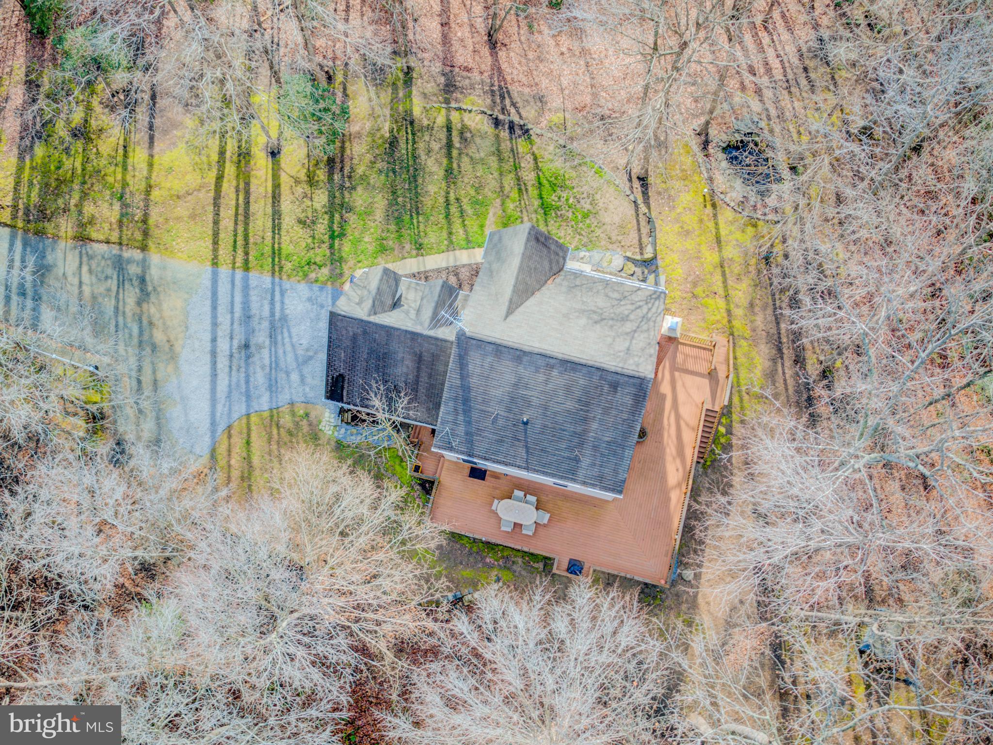 385 Ball Road St. Leonard, MD 20685 - Photo 48 of 52 Aerial Rear yard/House
