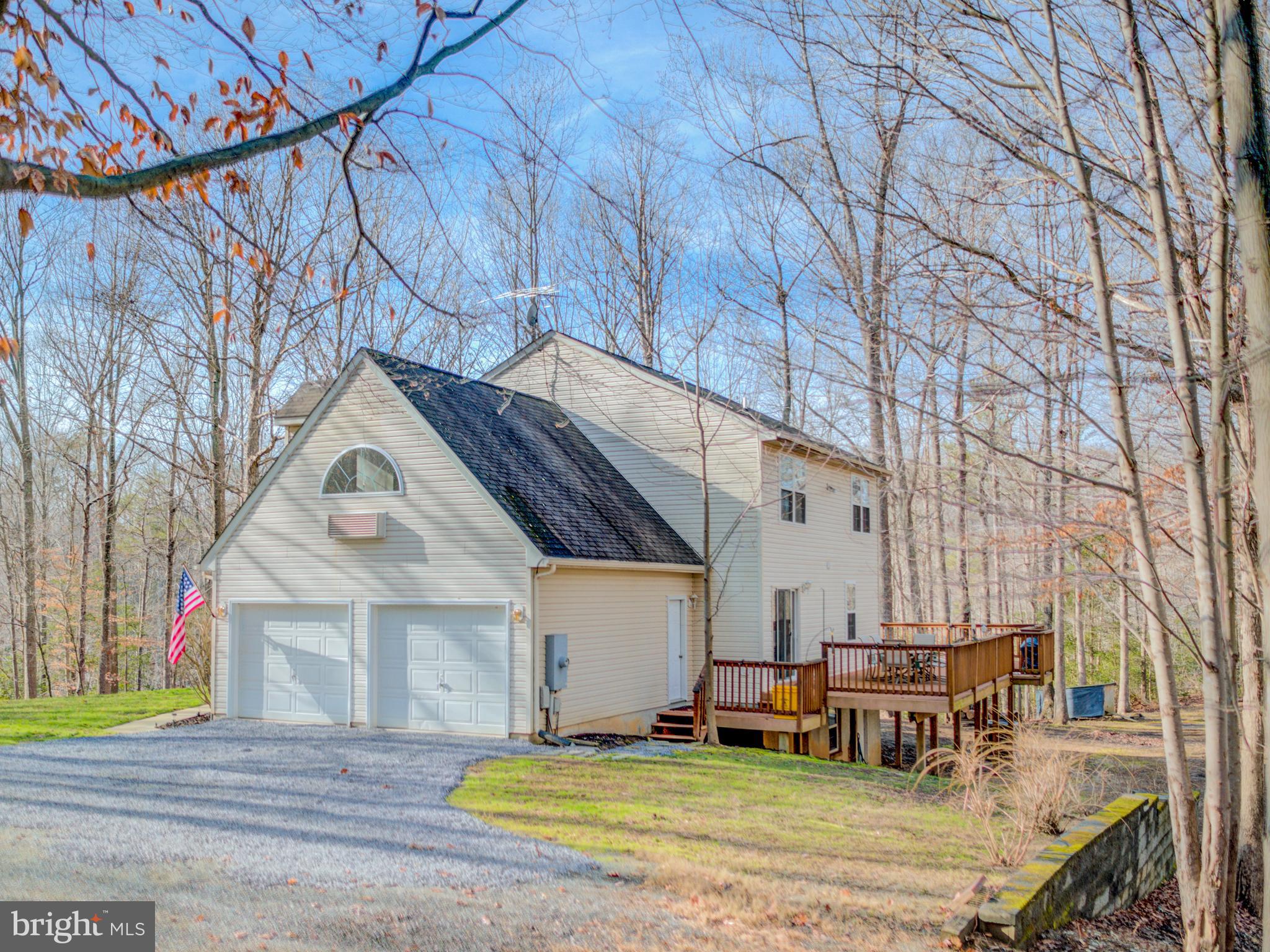 385 Ball Road St. Leonard, MD 20685 - Photo 49 of 52 View from woods at house