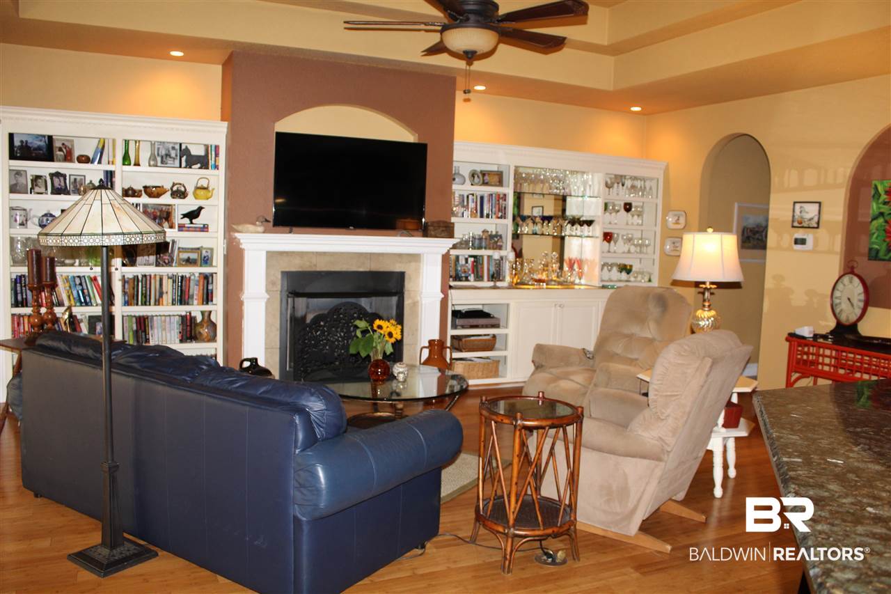 9051 Hammock Road Elberta, AL 36530 - Photo 5 of 32 Great Room Fireplace Book