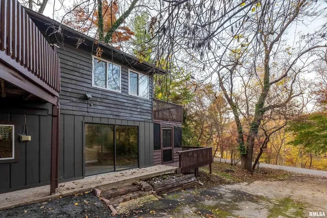 a view of a house with a porch