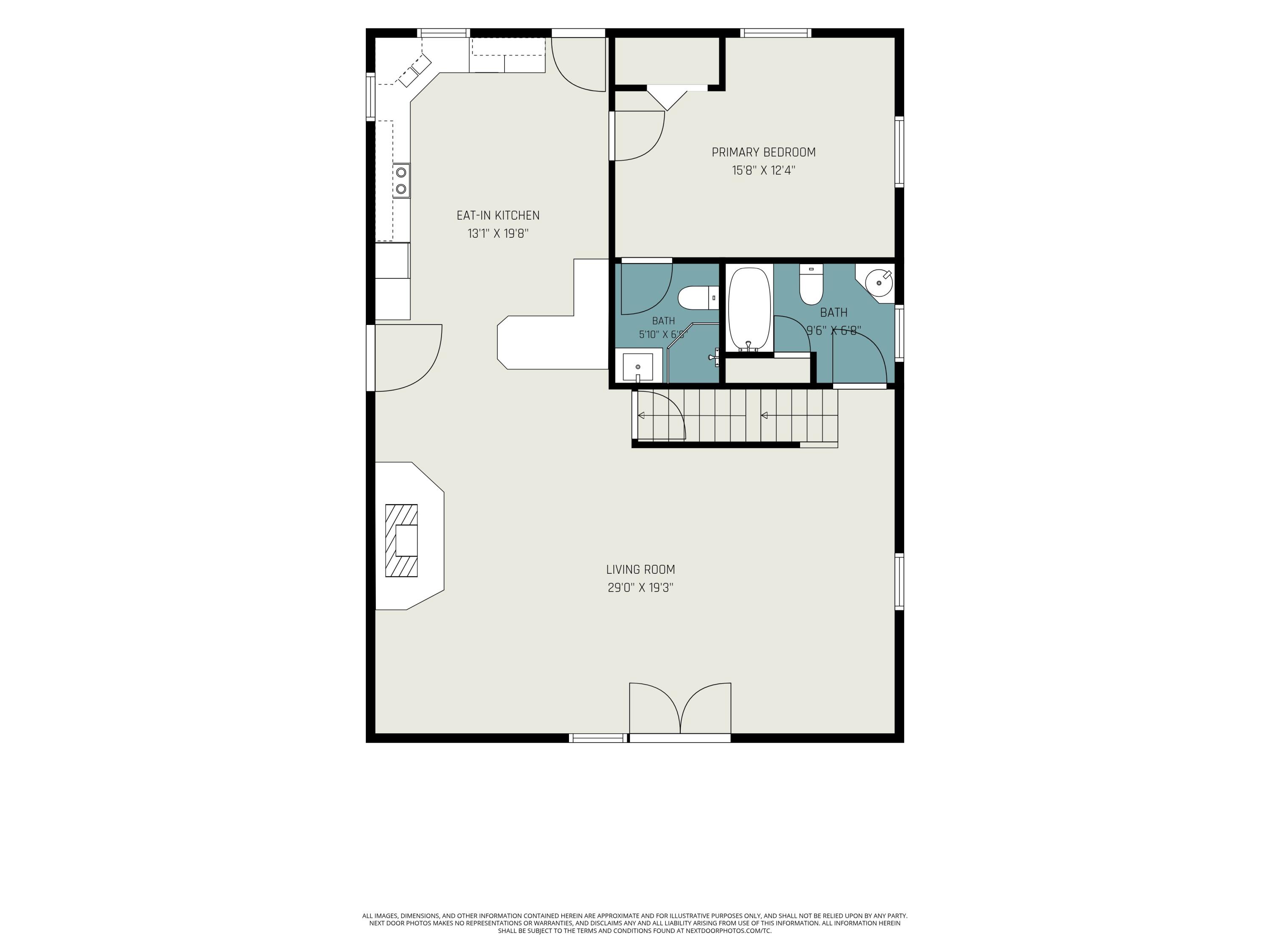 1384 Olson Road Manistee, MI 49660 - Photo 33 of 35 Main - Floor Plan