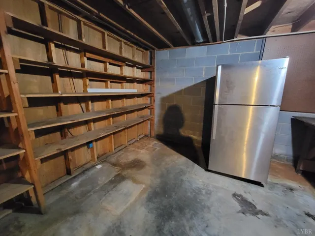 a view of a book shelf