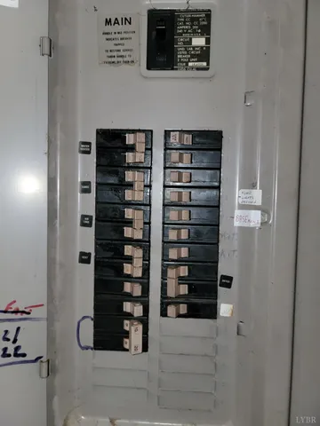 a view of park benches