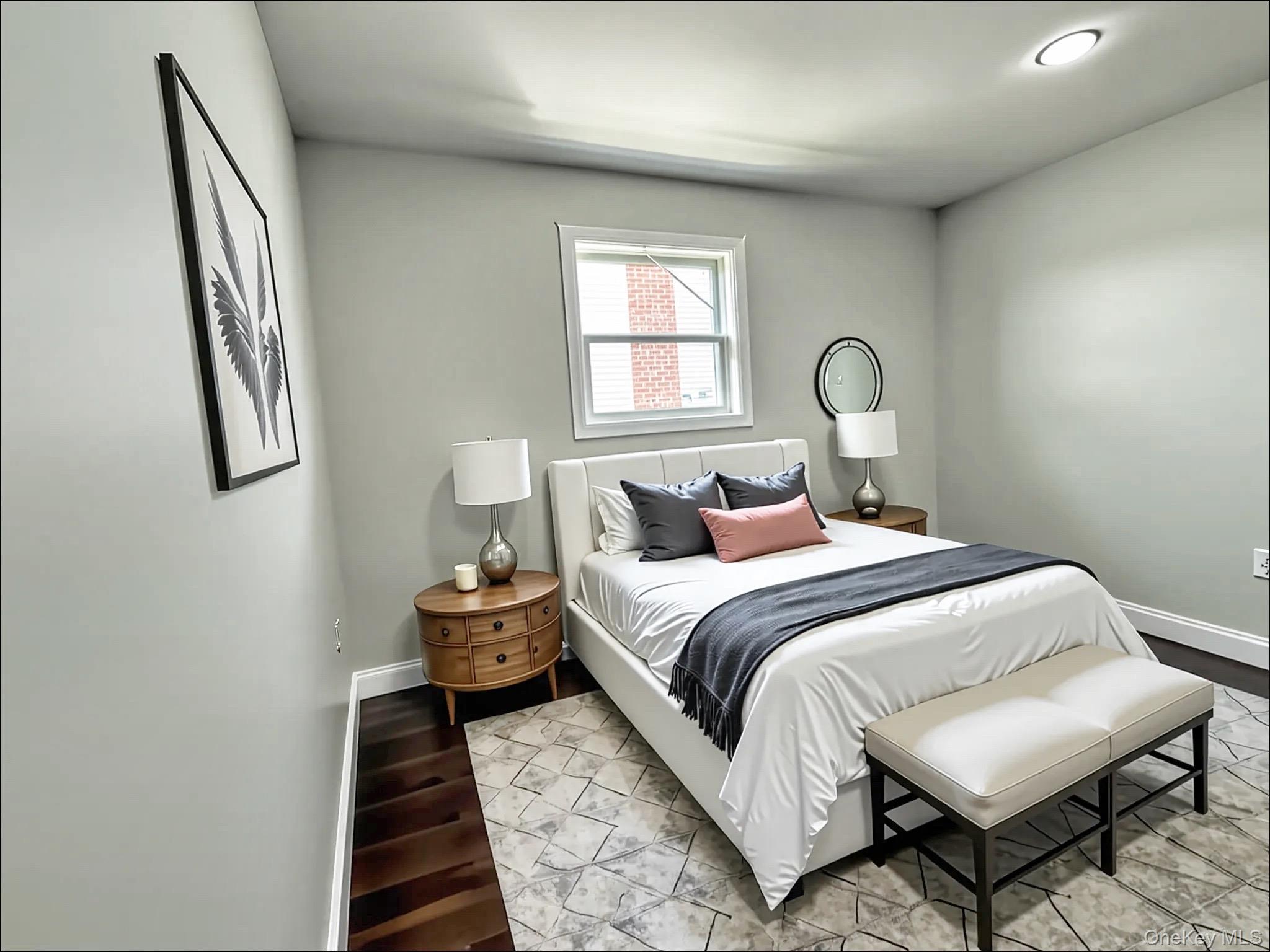 248 East Shore Road Lindenhurst, NY 11757 - Photo 35 of 46 Bedroom featuring baseboards and recessed lighting