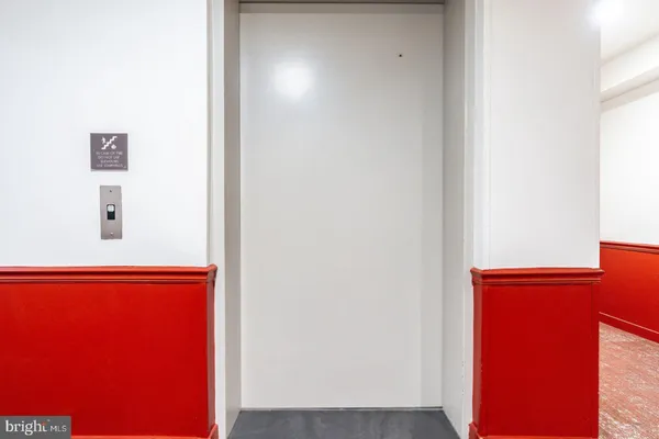 a view of front door