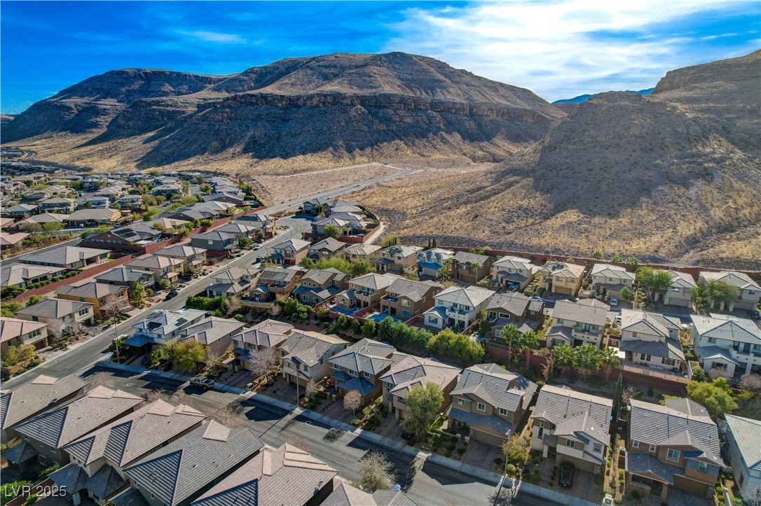 5741 Shadow Bend Drive Las Vegas, NV 89135 - Photo 65 of 78 Bird's eye view featuring a residential view and a