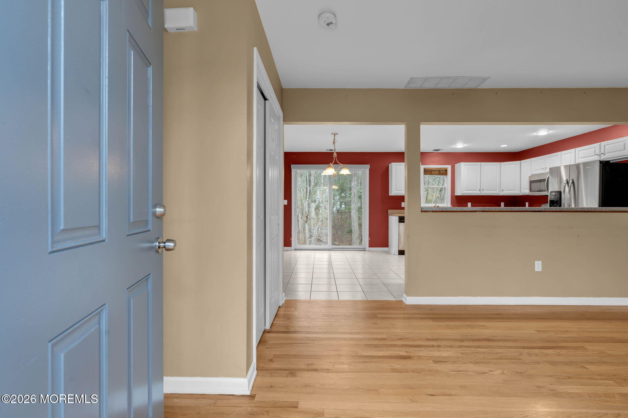 9 Forecastle Way Waretown, NJ 08758 - Photo 5 of 51 a view of a kitchen with a refrigerator and window