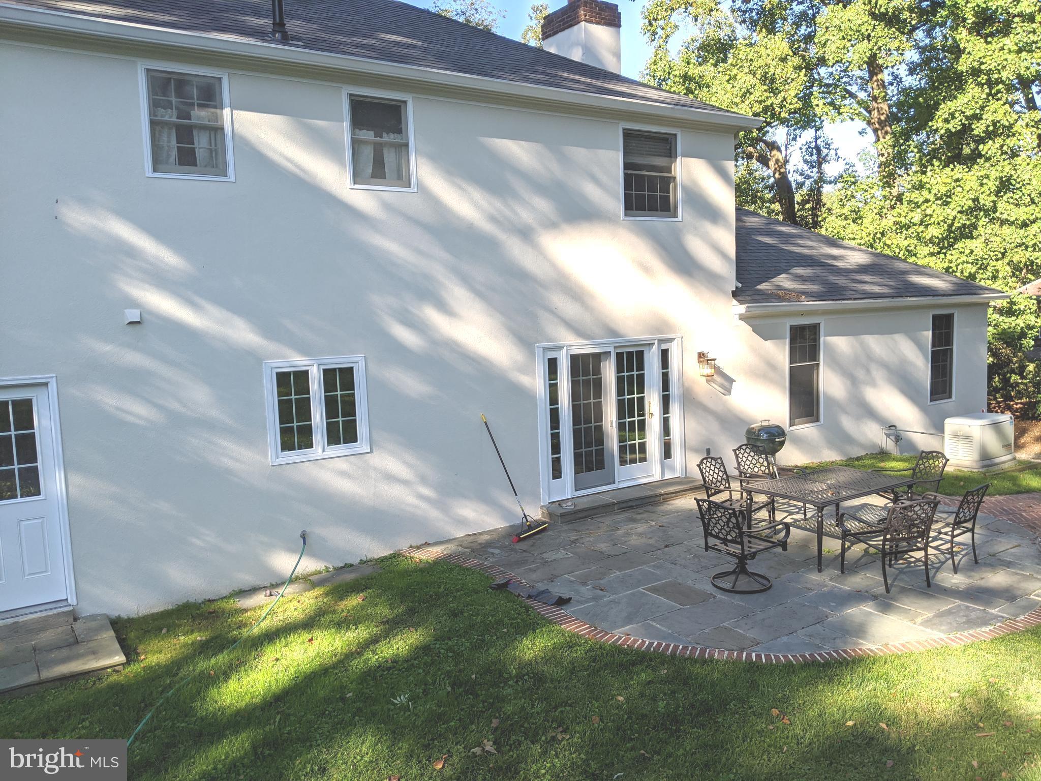 611 Andover Road Newtown Square, PA 19073 - Photo 25 of 27 a view of a house with backyard porch and sitting area