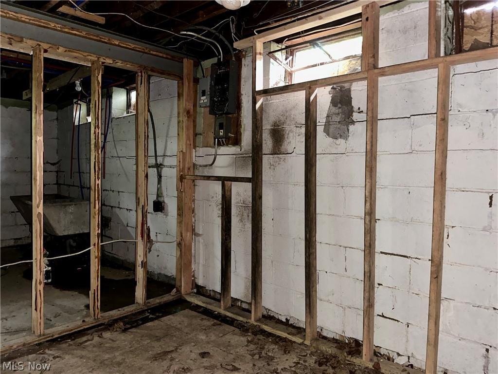 5319 Fairtree Road Bedford Heights, OH 44146 - Photo 22 of 27 Unfinished basement space