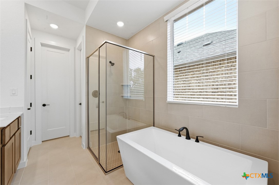 244 Basket Flower Loop Kyle, TX 78640 - Photo 11 of 18 Primary Bathroom