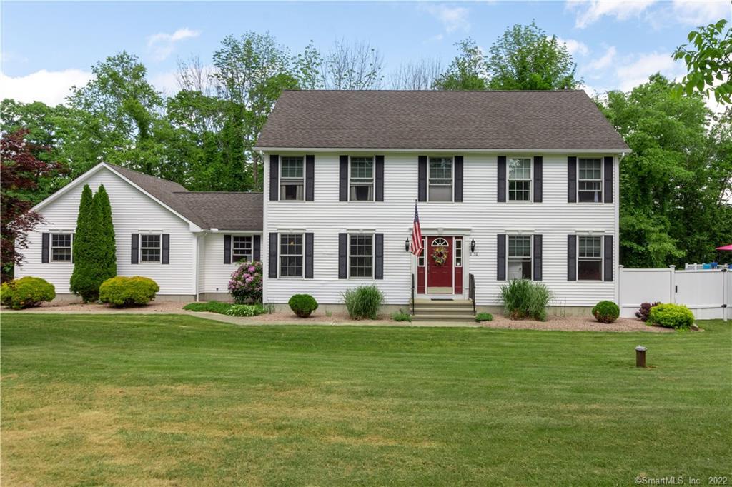 1430 North Road Killingly, CT 06241 - Photo 1 of 1 a front view of a house with a yard and trees