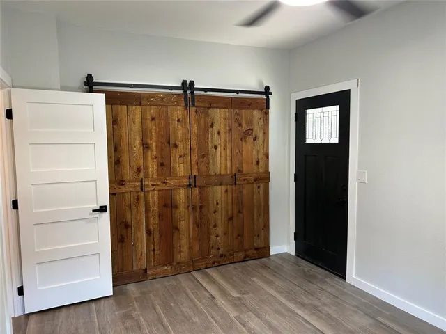 wooden floor in an empty room