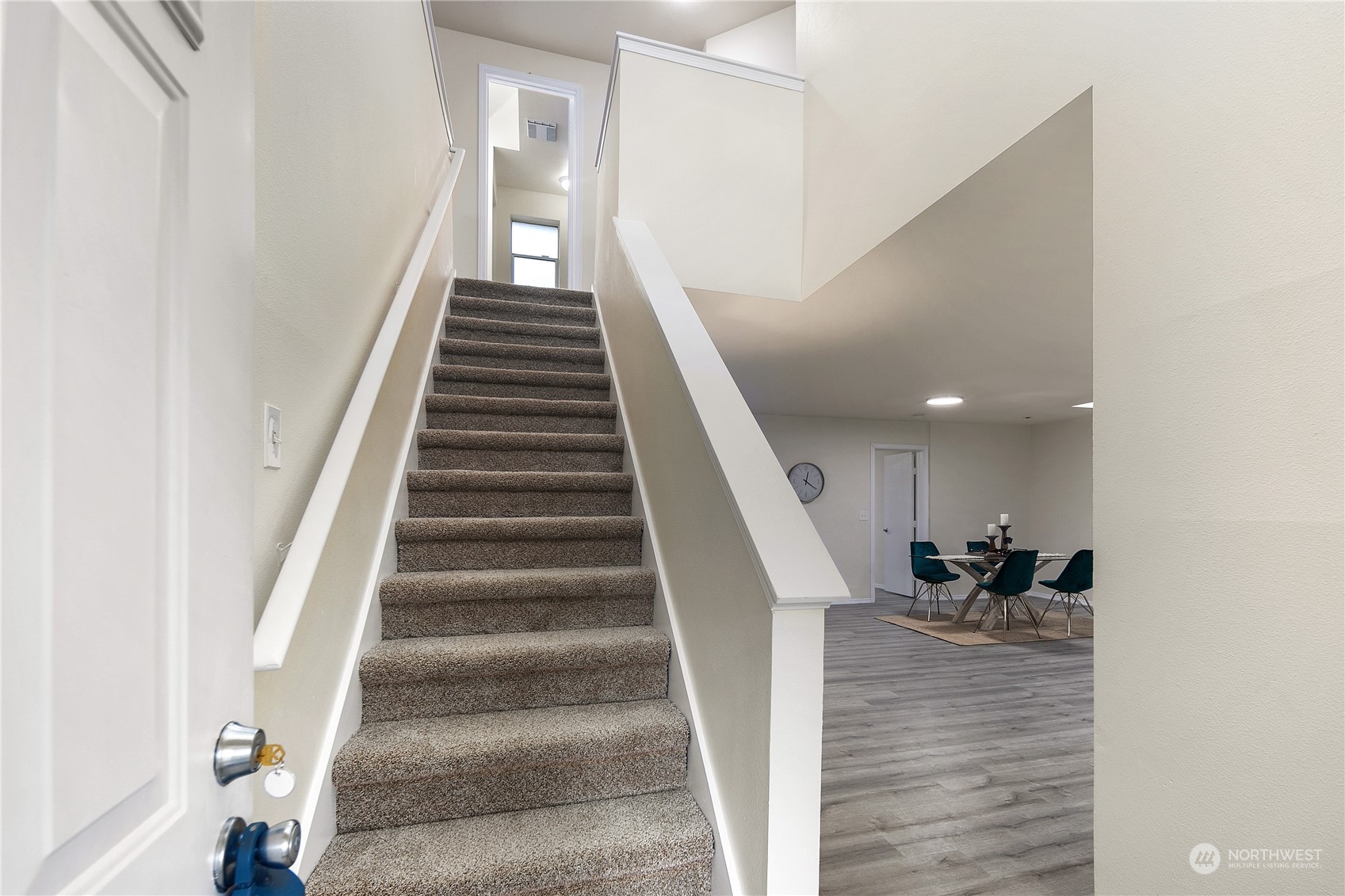 26318 127th Avenue Southeast Kent, WA 98030 - Photo 20 of 40 a view of entryway and hall with wooden floor