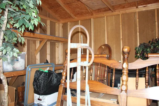 a front view of a building