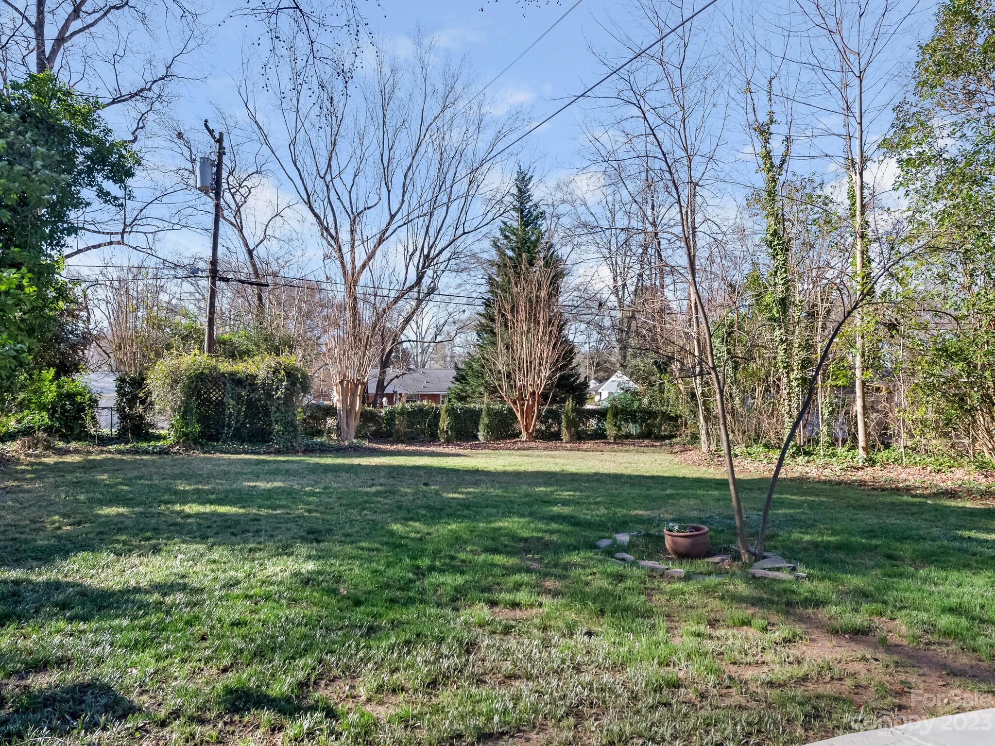 5009 Milford Road Charlotte, NC 28210 - Photo 18 of 19 a view of a park with large trees
