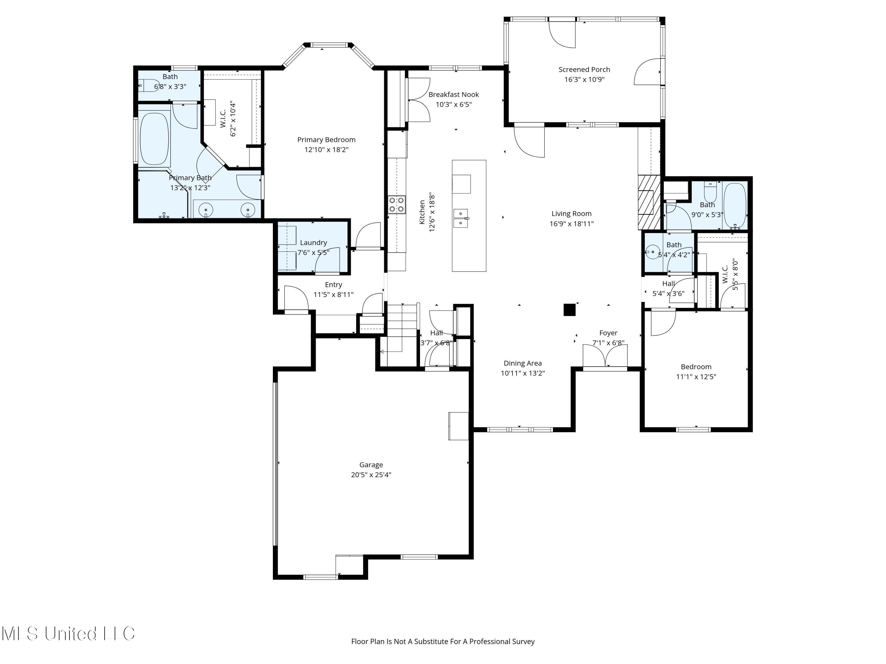 14437 Choctaw Ridge Drive Olive Branch, MS 38654 - Photo 46 of 48 1-Floorplan_1