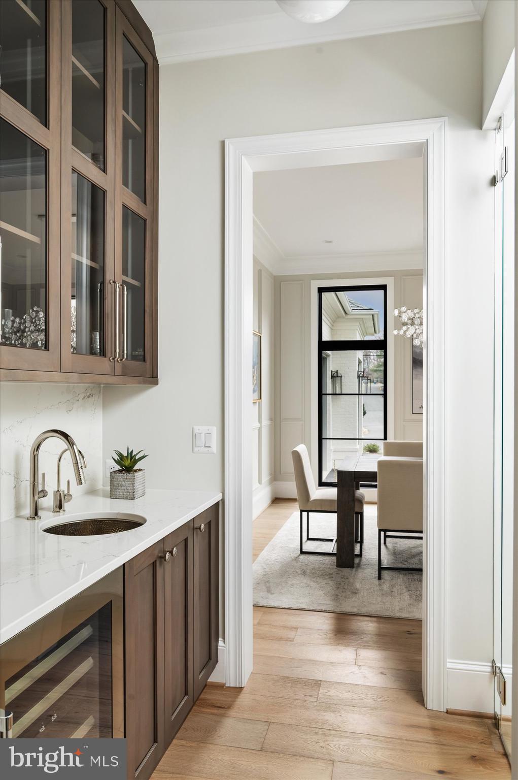5908 Calla Drive McLean, VA 22101 - Photo 19 of 66 a view of a kitchen from the hallway