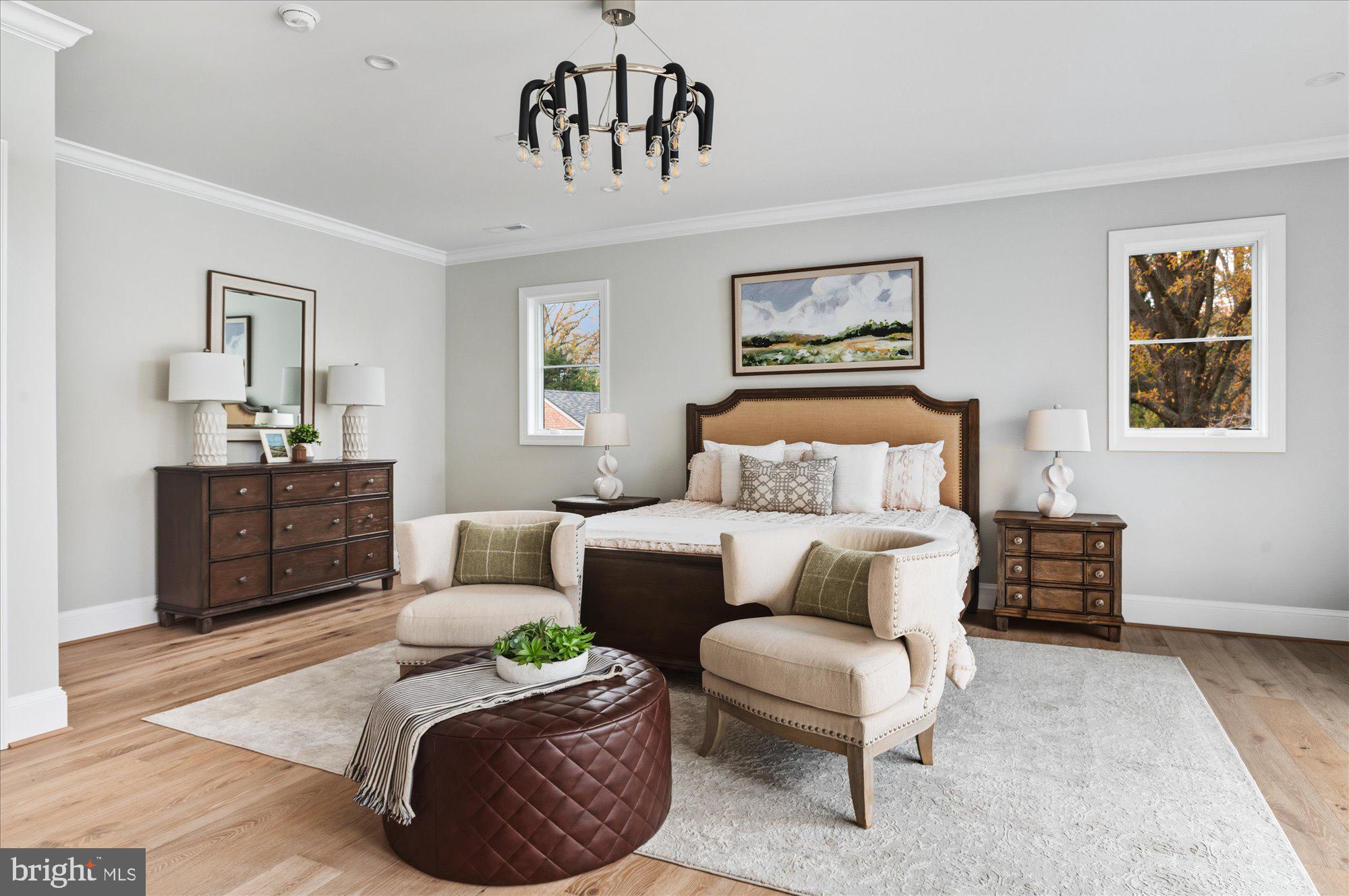 5908 Calla Drive McLean, VA 22101 - Photo 35 of 66 a bedroom with furniture and a window