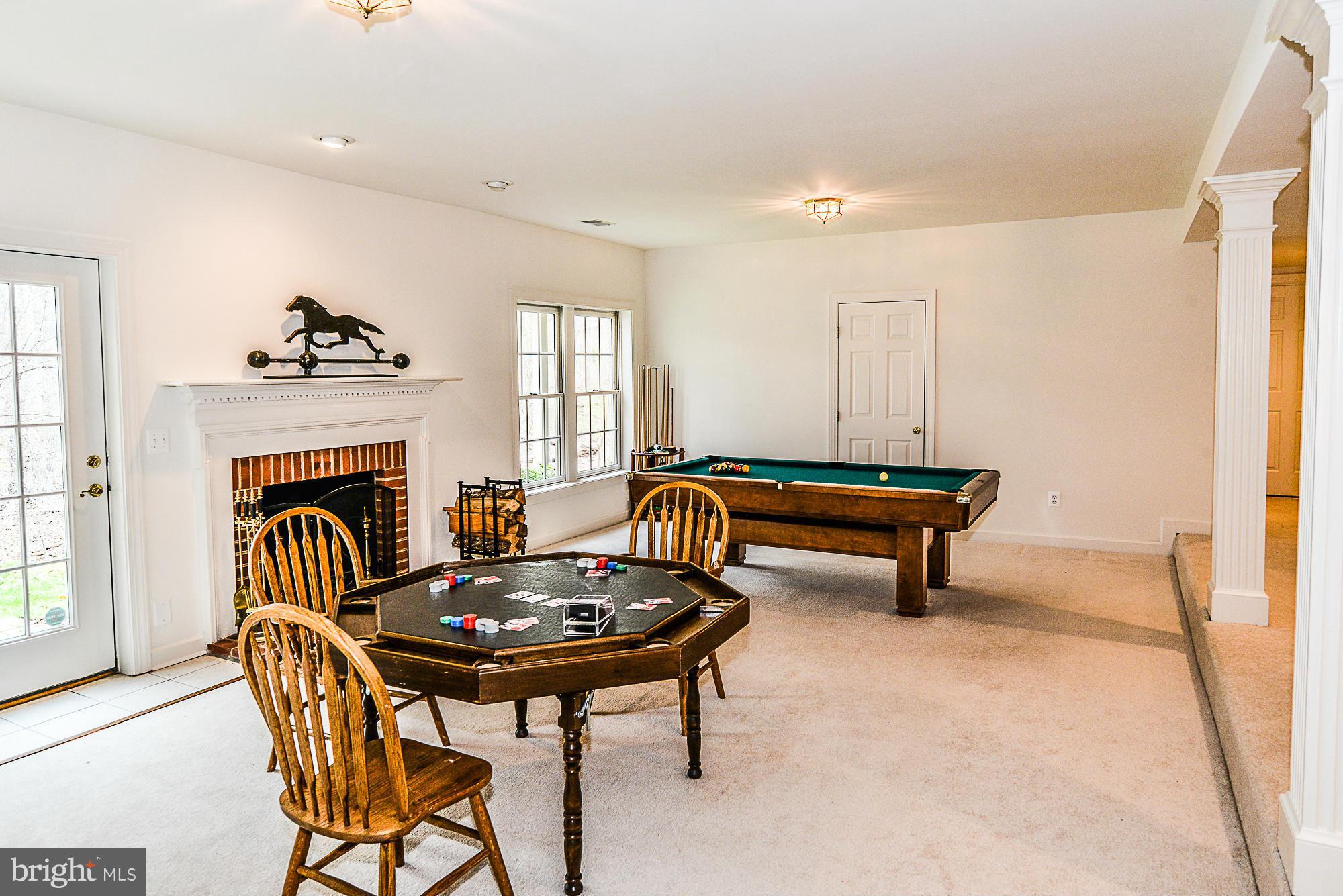 7400 Union Ridge Road Clifton, VA 20124 - Photo 26 of 30 Lower level rec room
