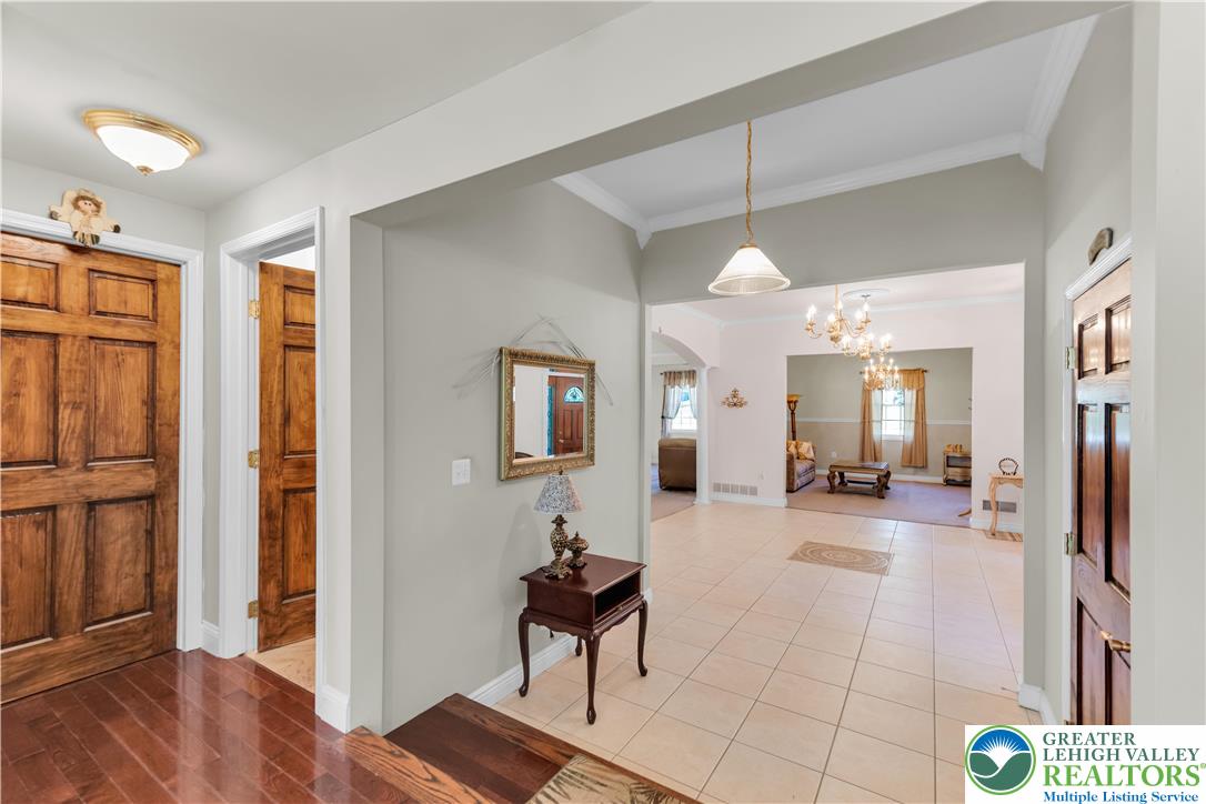 3256 Woodlea Road Orefield, PA 18069 - Photo 22 of 43 a lobby with furniture and wooden floor