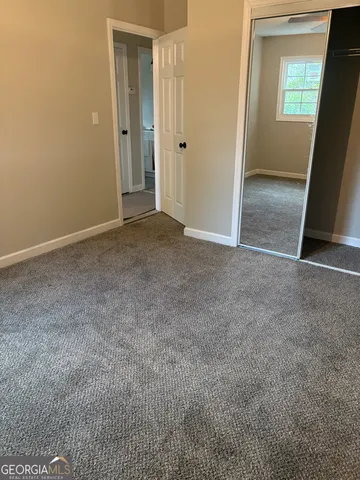 a backyard of a house