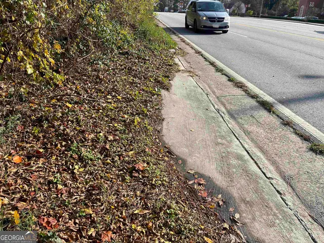 a car parked on the side of the road