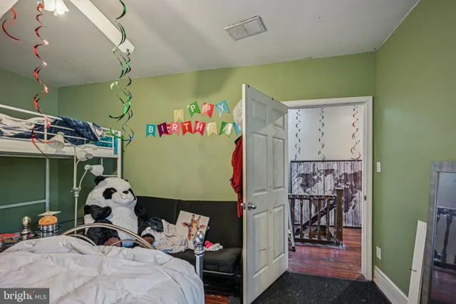 a very nice looking room with a large window