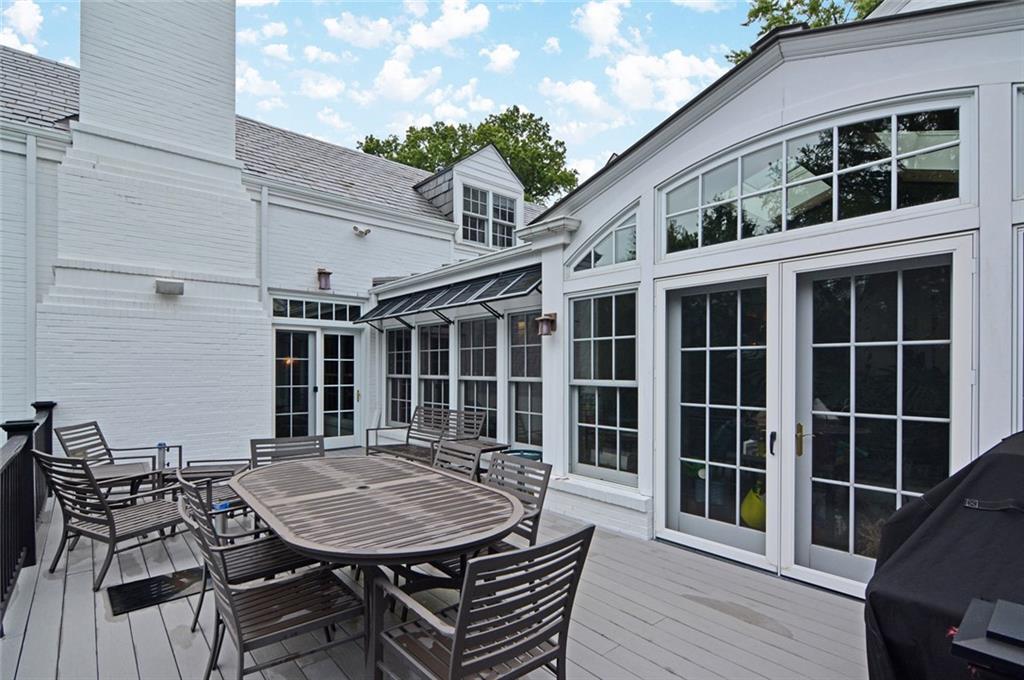 407 Rhodora Lane Pittsburgh, PA 15238 - Photo 14 of 48 a view of a patio with table and chairs