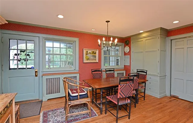 a view of a basketball court