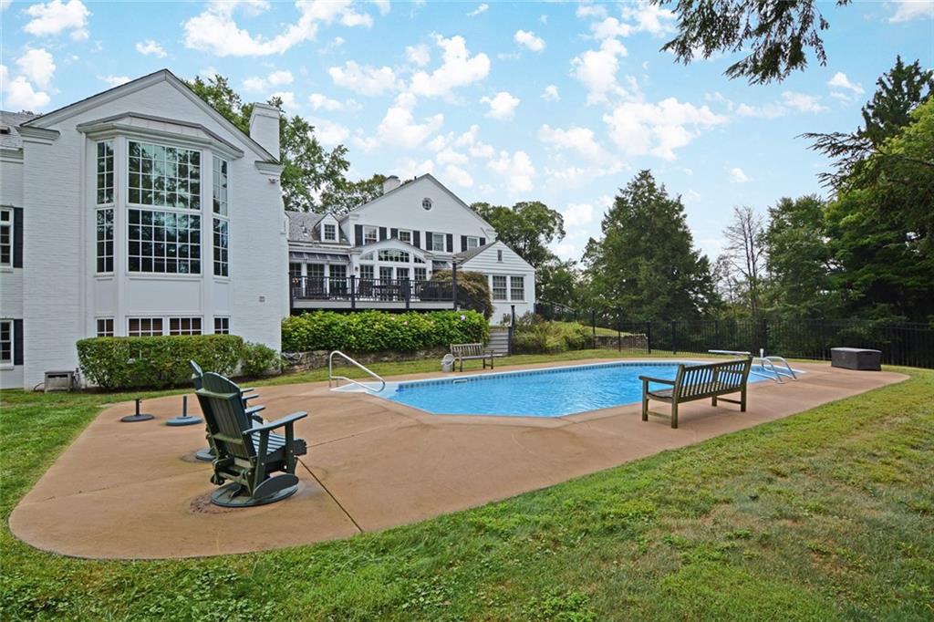 407 Rhodora Lane Pittsburgh, PA 15238 - Photo 33 of 48 a view of a house with swimming pool and sitting area