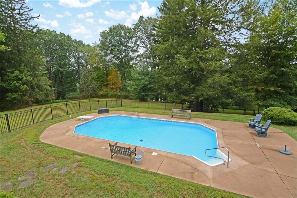407 Rhodora Lane Pittsburgh, PA 15238 - Photo 35 of 48 a view of a backyard with swimming pool