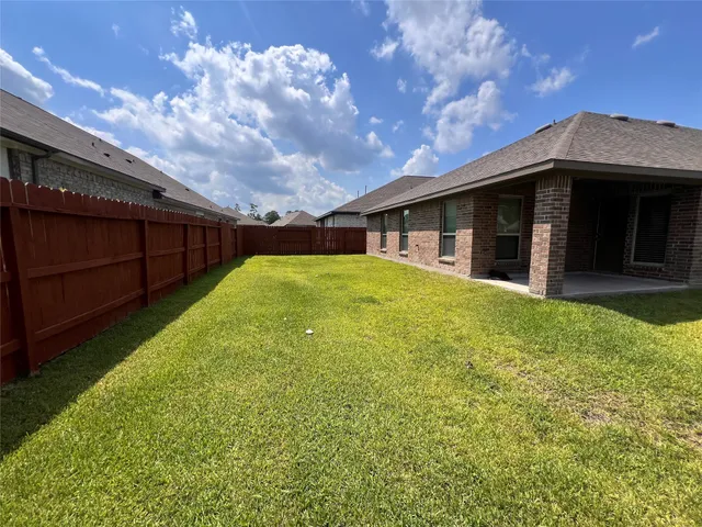 a view of a terrace with outdoor space