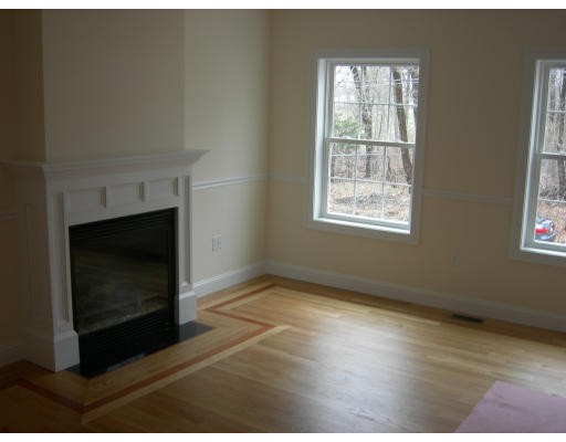 38 Standish Road Arlington, MA 02478 - Photo 9 of 24 a view of an empty room with wooden floor and a fireplace
