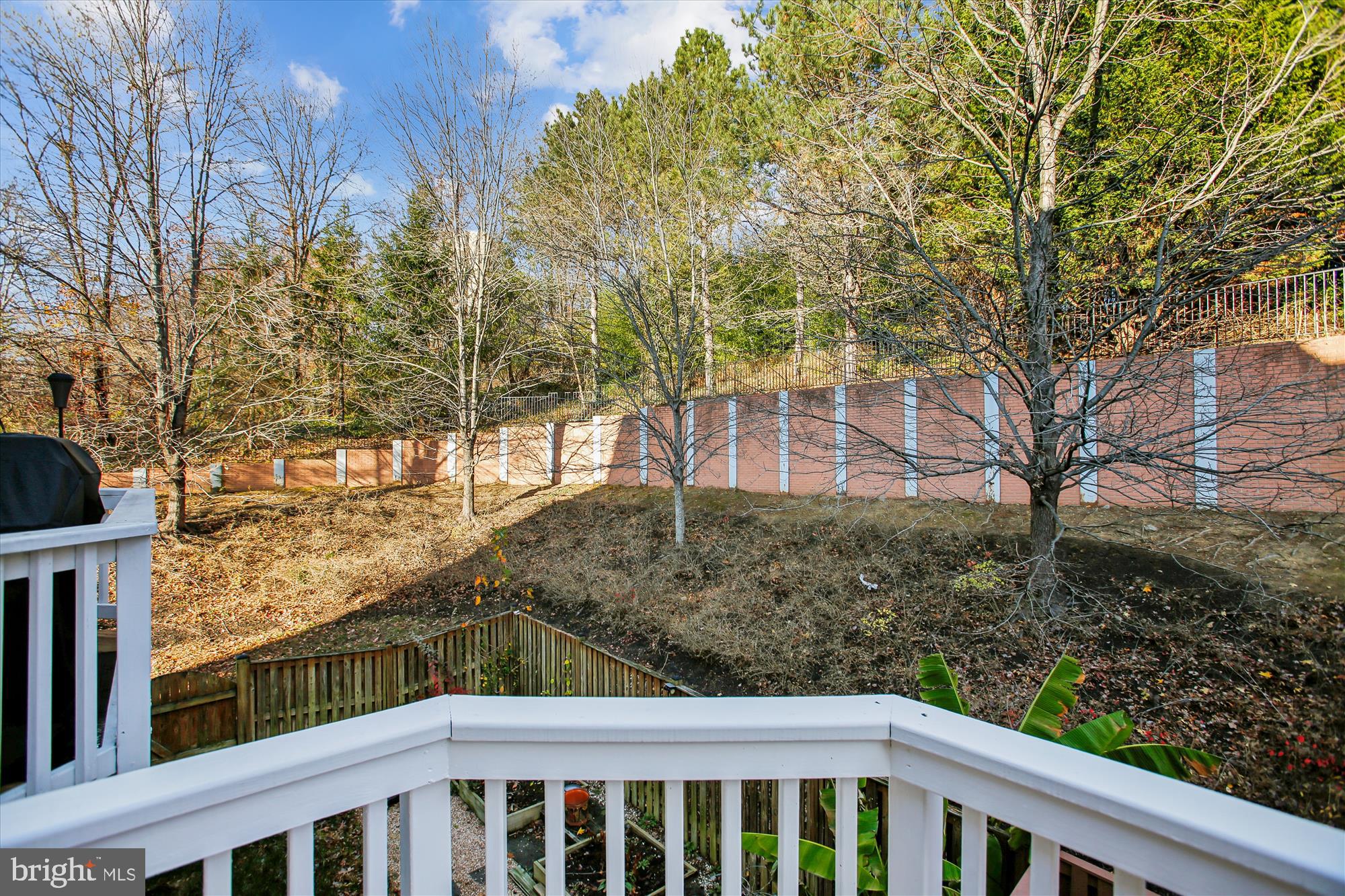 5450 Edsall Ridge Place Alexandria, VA 22312 - Photo 56 of 85 a view of a yard from a balcony