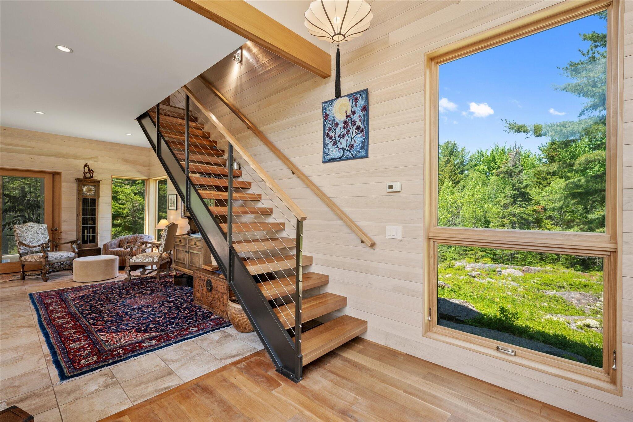 78 Youngs Mountain Road Bar Harbor, ME 04609 - Photo 41 of 113 Staircase