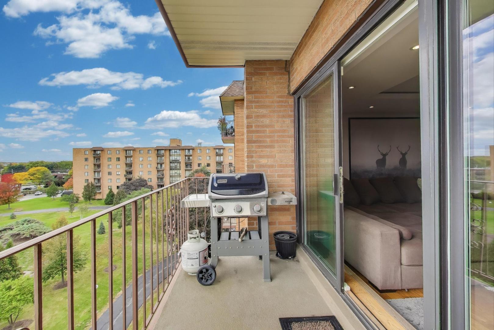1717 West Crystal Lane, Unit 610 Mount Prospect, IL 60056 - Photo 17 of 23 a view of balcony with furniture