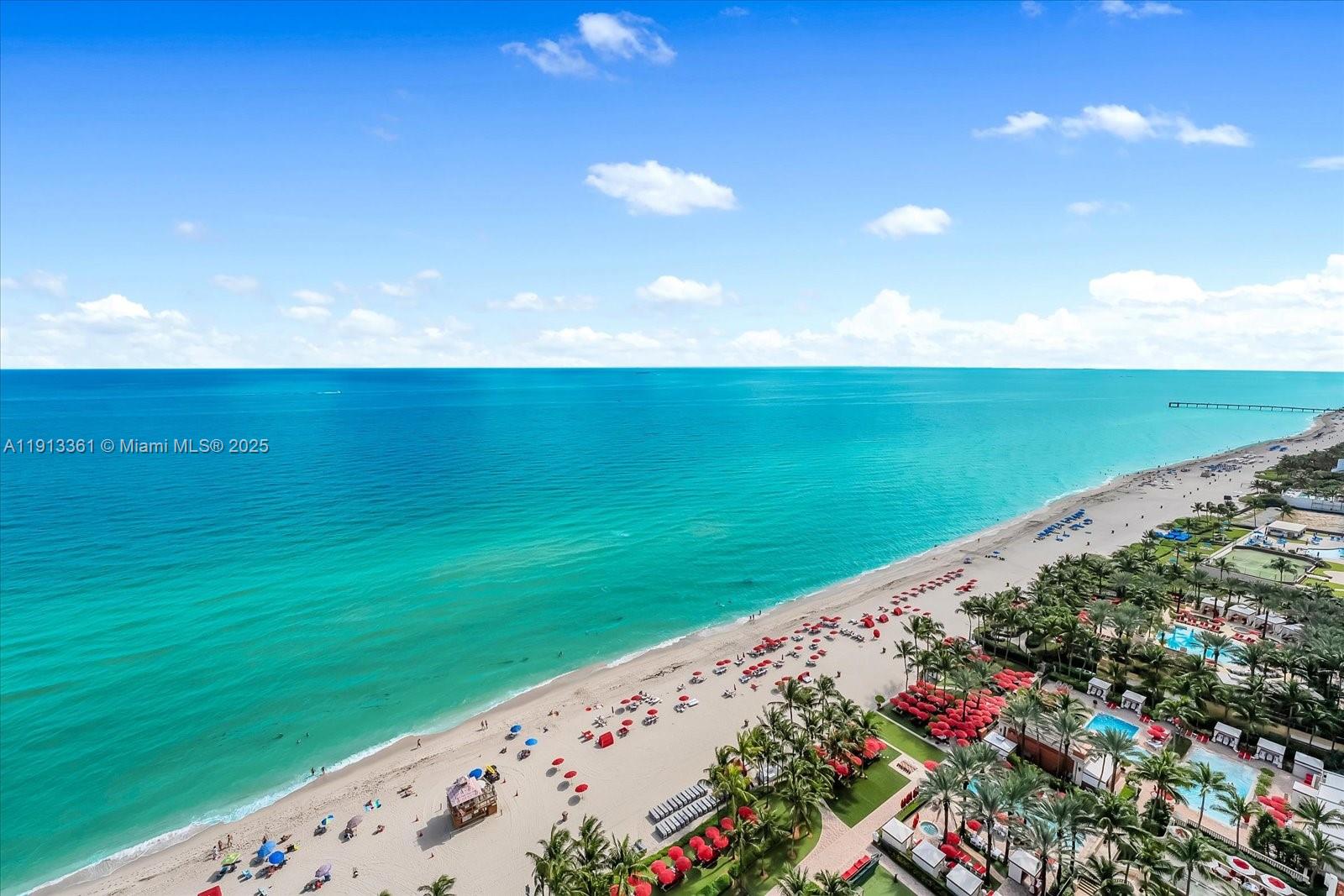 17901 Collins Avenue, Unit 2004 Sunny Isles Beach, FL 33160 - Photo 16 of 55 a view of an outdoor space and a yard