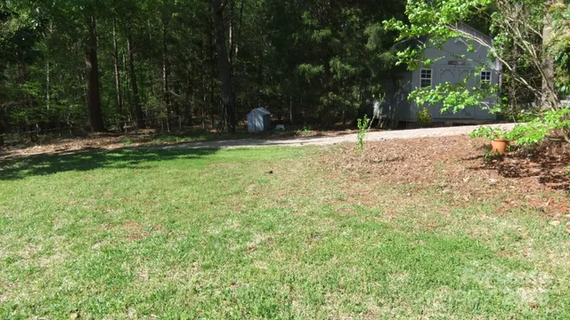 a view of outdoor space with trees