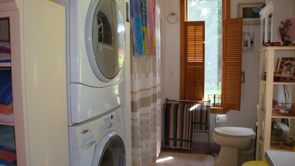 101 Swans Road Raymond, ME 04071 - Photo 8 of 35 Cottage #1 laundry area in bathroom