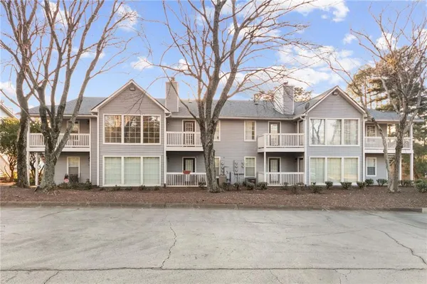 a front view of a residential houses