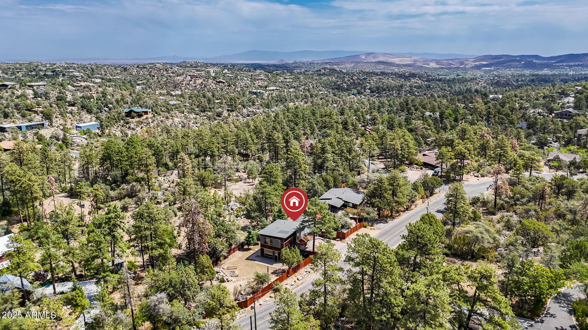 2196 Thumb Butte Road Prescott, AZ 86305 - Photo 44 of 44 Aerial