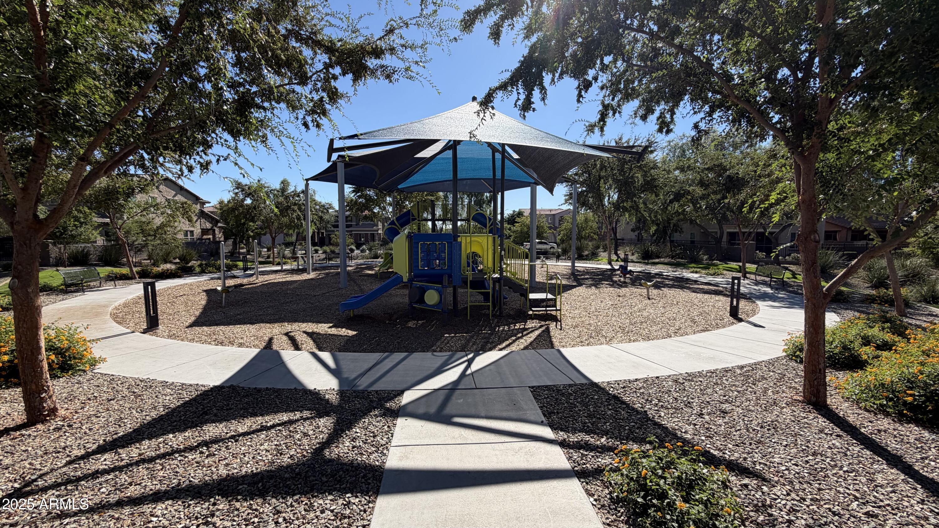 4536 East Walter Way Phoenix, AZ 85050 - Photo 44 of 50 a view of outdoor space yard deck patio and outdoor kitchen