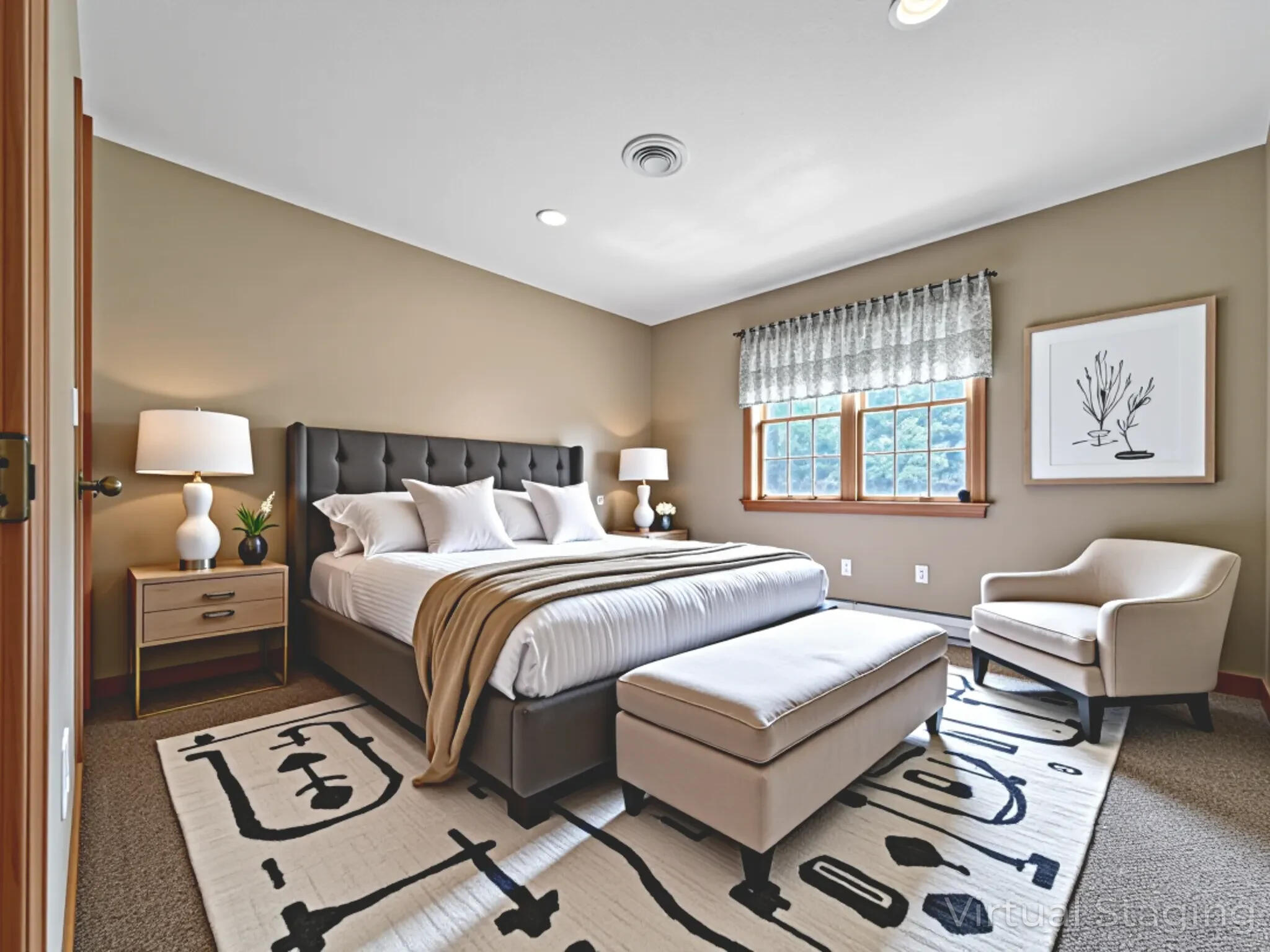 120 Bradbury Road Fort Kent, ME 04743 - Photo 66 of 102 Bedroom 2 - Virtually Staged