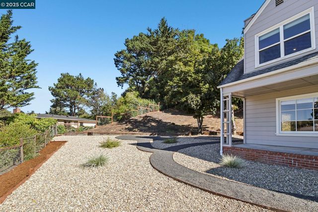 front view of a house with a pathway